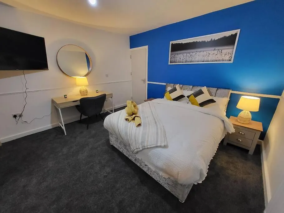 3 Bed House, Free Parking. Great For Work Crews - Stay Sleep Rest Nottingham Apartment